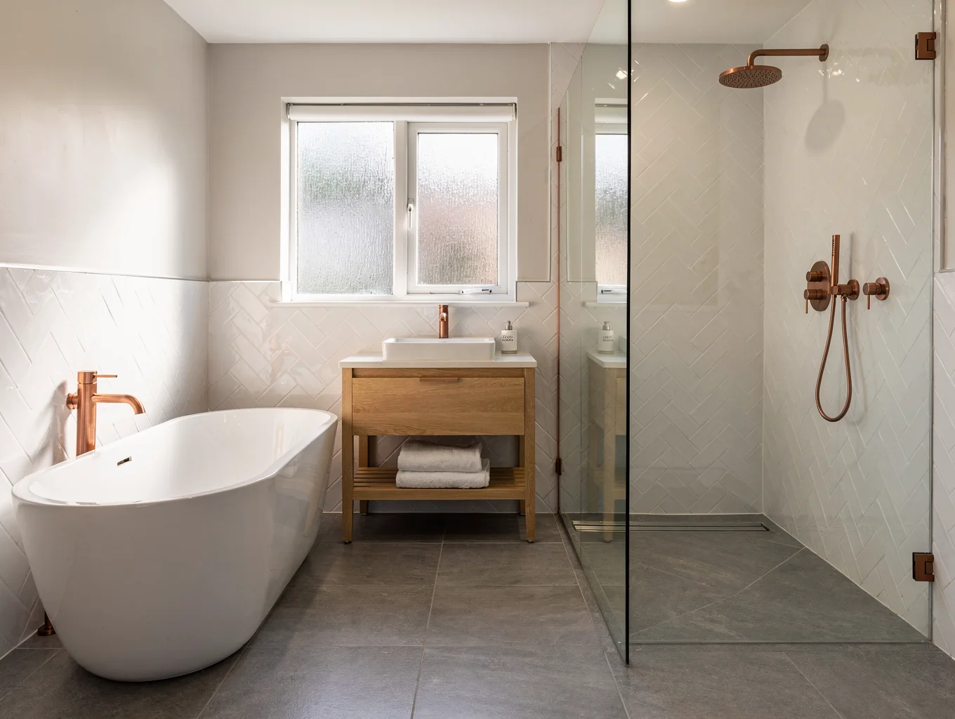 Wet room renovation project in Brentwood by Jordan Building Contractors