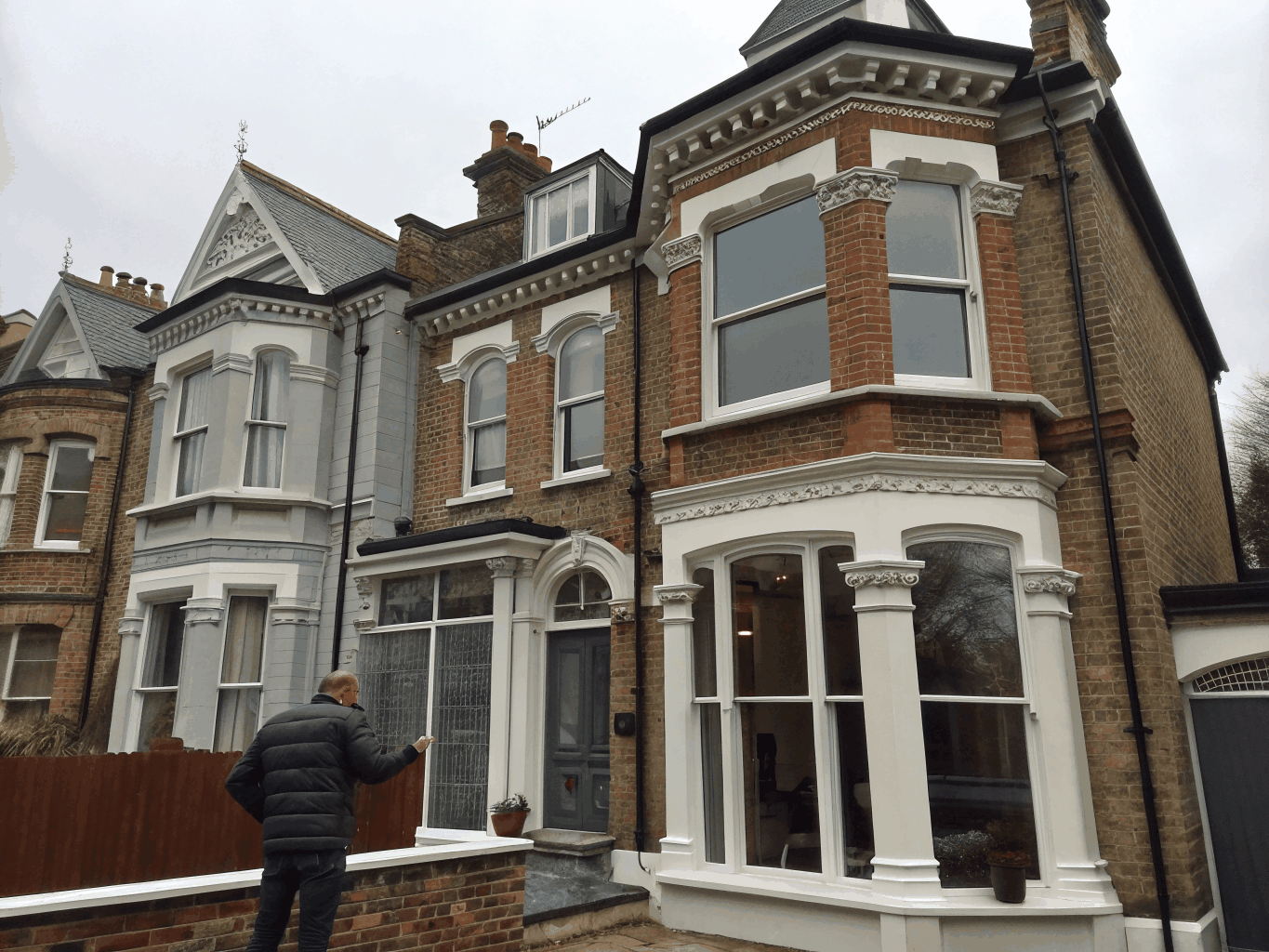 Side return extension in East London by Jordan Building Contractors